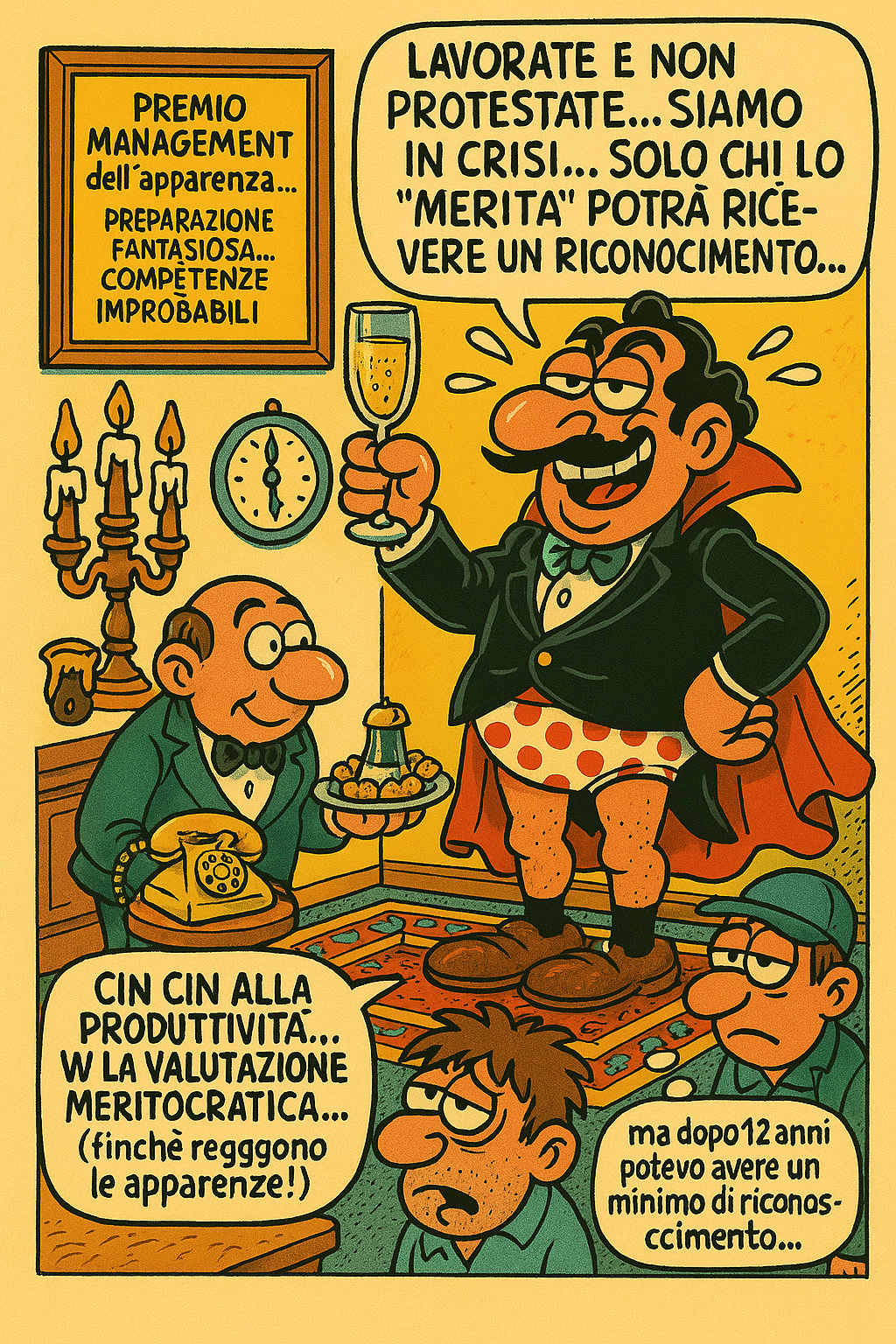 Vignetta sulla meritocrazia