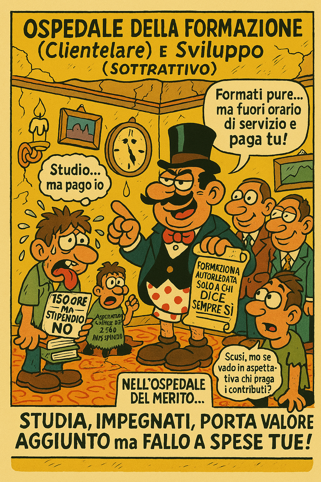 Vignetta sul diritto allo studio